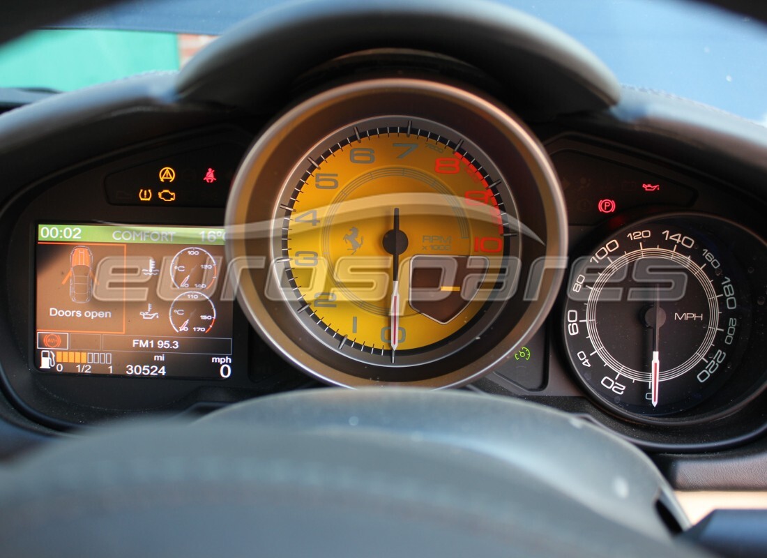 ferrari california (europe) con 30,524 miles, preparándose para desmantelar #7