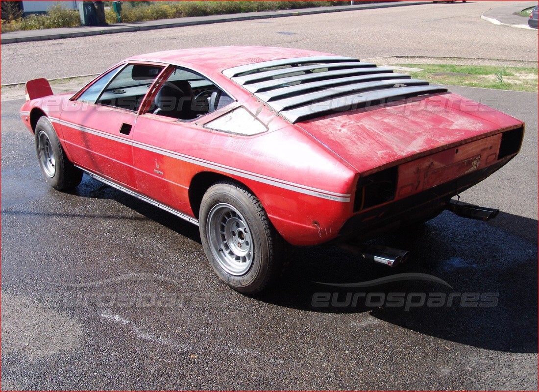lamborghini urraco p250 / p250s con n/a, preparándose para el desmantelamiento #10