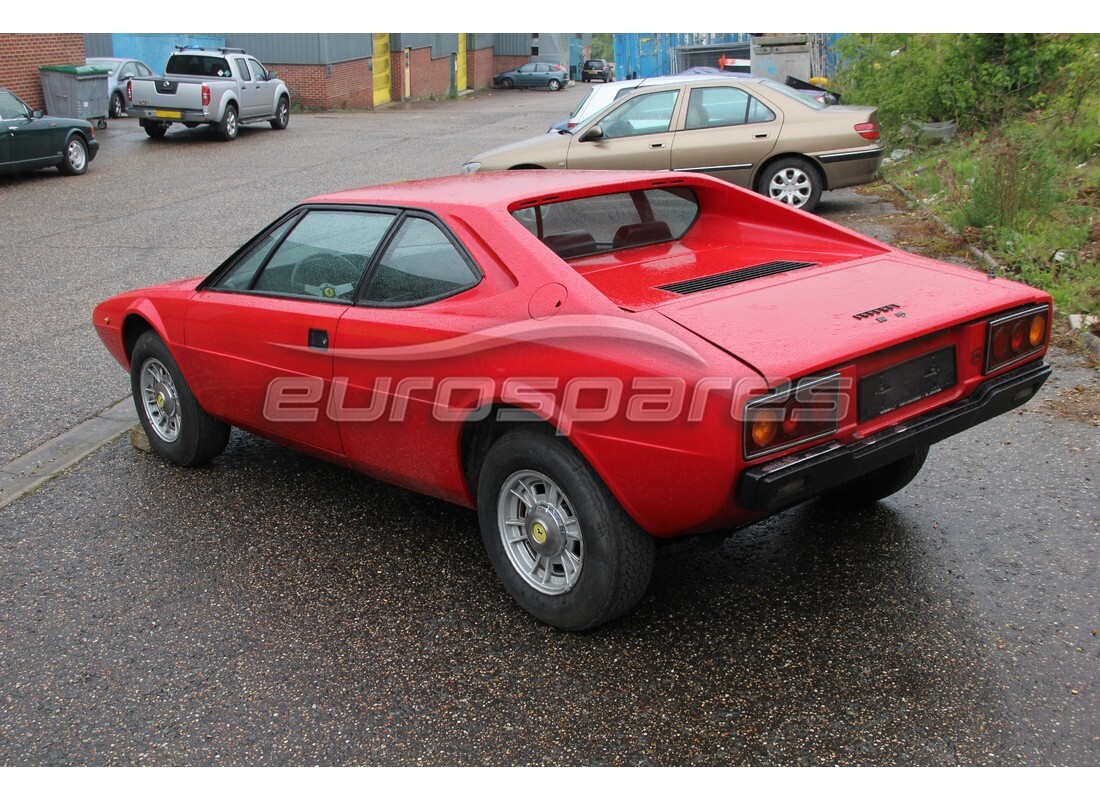 ferrari 308 gt4 dino (1976) con 4,173 kilómetros, en preparación para desmantelamiento #3