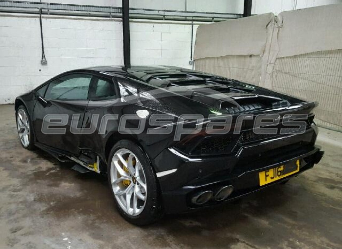 lamborghini lp580-2 coupe (2016) con 1,411 miles, preparándose para desmantelar #4