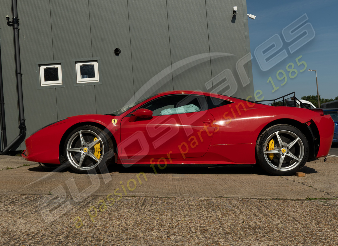 ferrari 458 italia (rhd) con menos de 20k tbc, en preparación para el desmantelamiento #2
