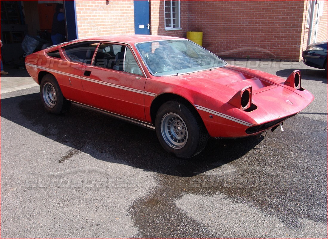 lamborghini urraco p250 / p250s con n/a, preparándose para el desmantelamiento #8