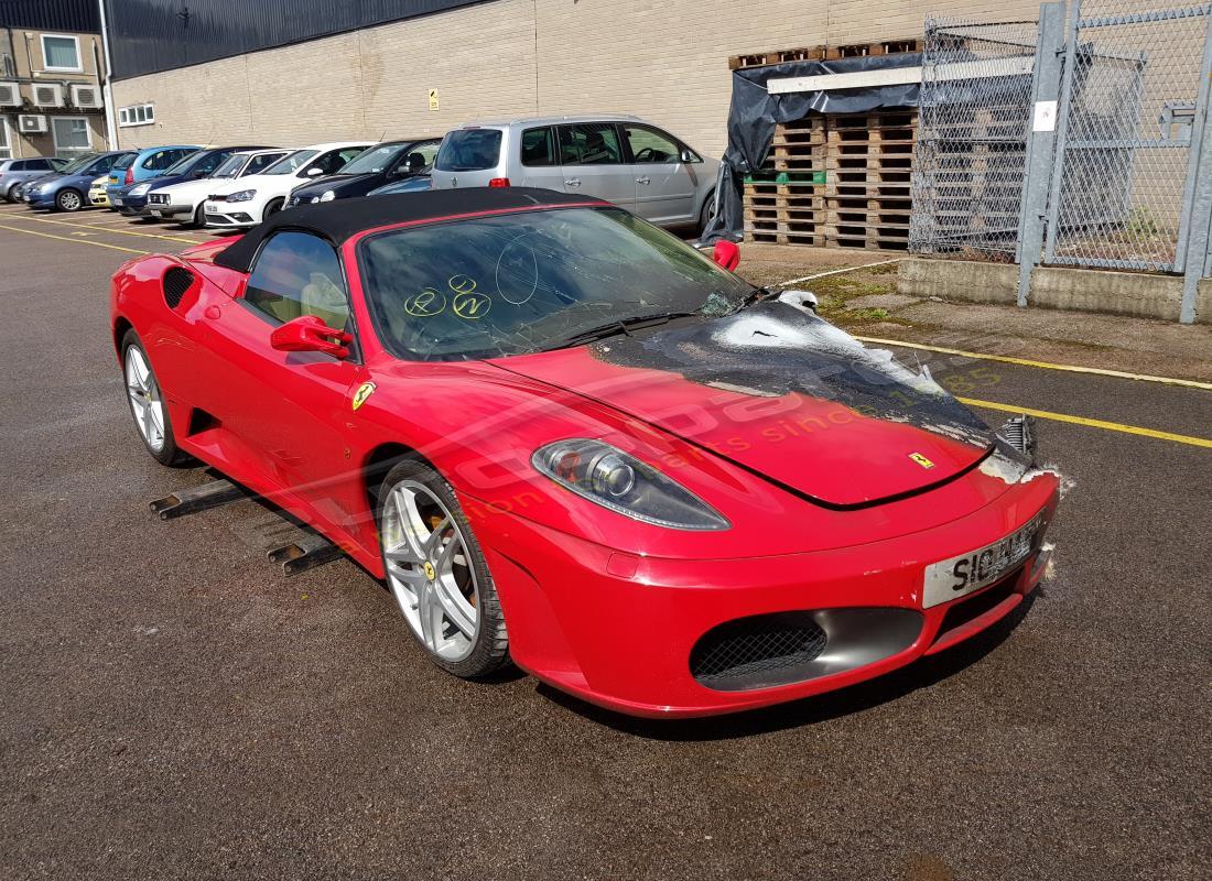 ferrari f430 spider (rhd) con desconocido, preparándose para desmantelar #7