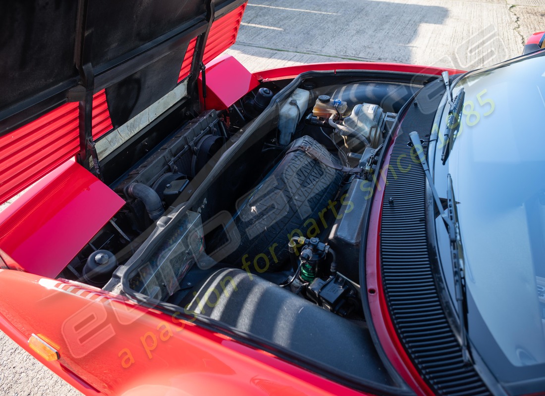 ferrari mondial 3.2 qv (1987) con 83223, preparándose para desmantelar #23