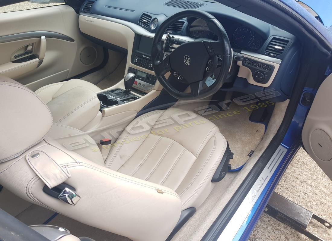maserati grancabrio (2011) 4.7 con 53,231 miles, preparándose para desmantelar #9