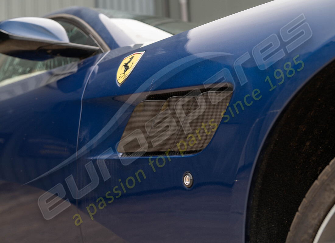 ferrari gtc4 lusso (rhd) con tbc, preparándose para el desmantelamiento #25