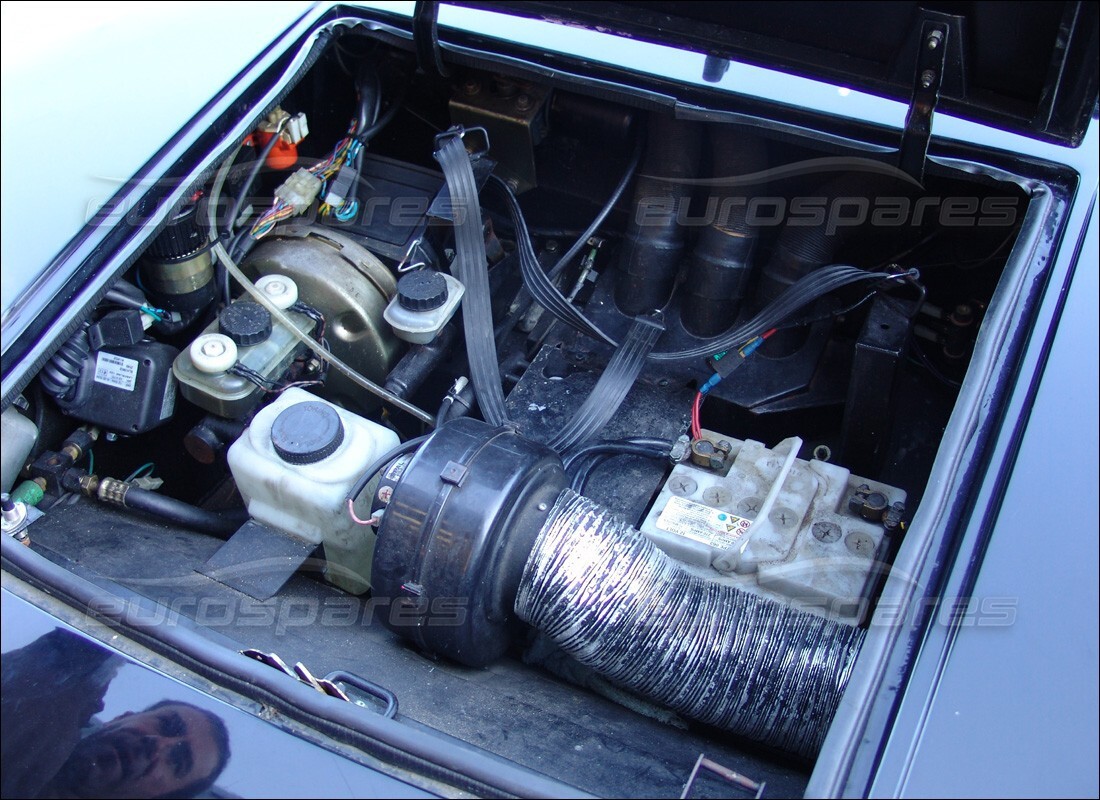lamborghini jalpa 3.5 (1984) con 44,773 kilómetros, en preparación para desmantelamiento #3