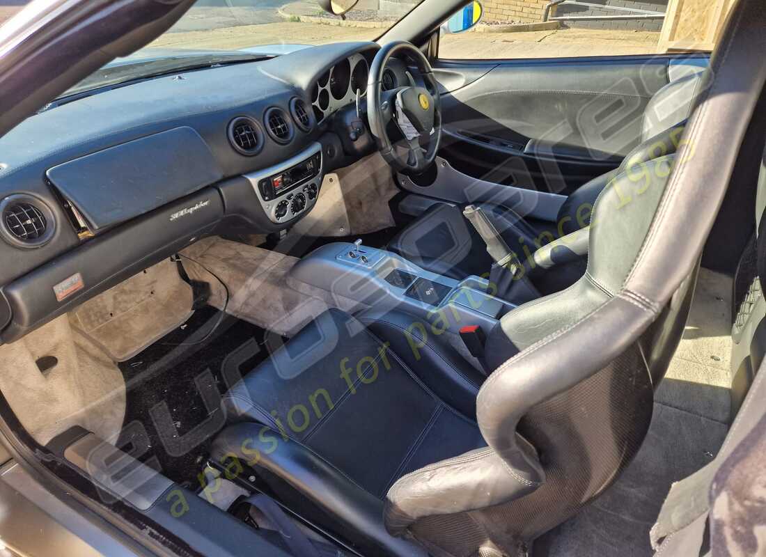 ferrari 360 spider con 24,759 miles, preparándose para desmantelar #12