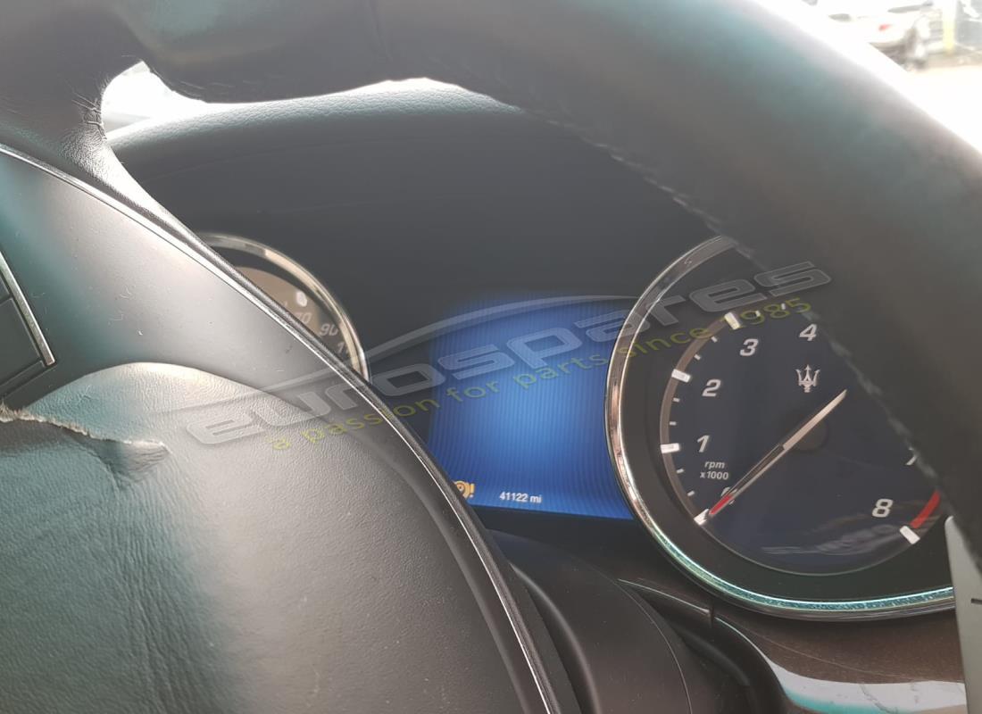 maserati qtp. v6 3.0 bt 410bhp 2015 con 41,122 miles, preparándose para desmantelar #12