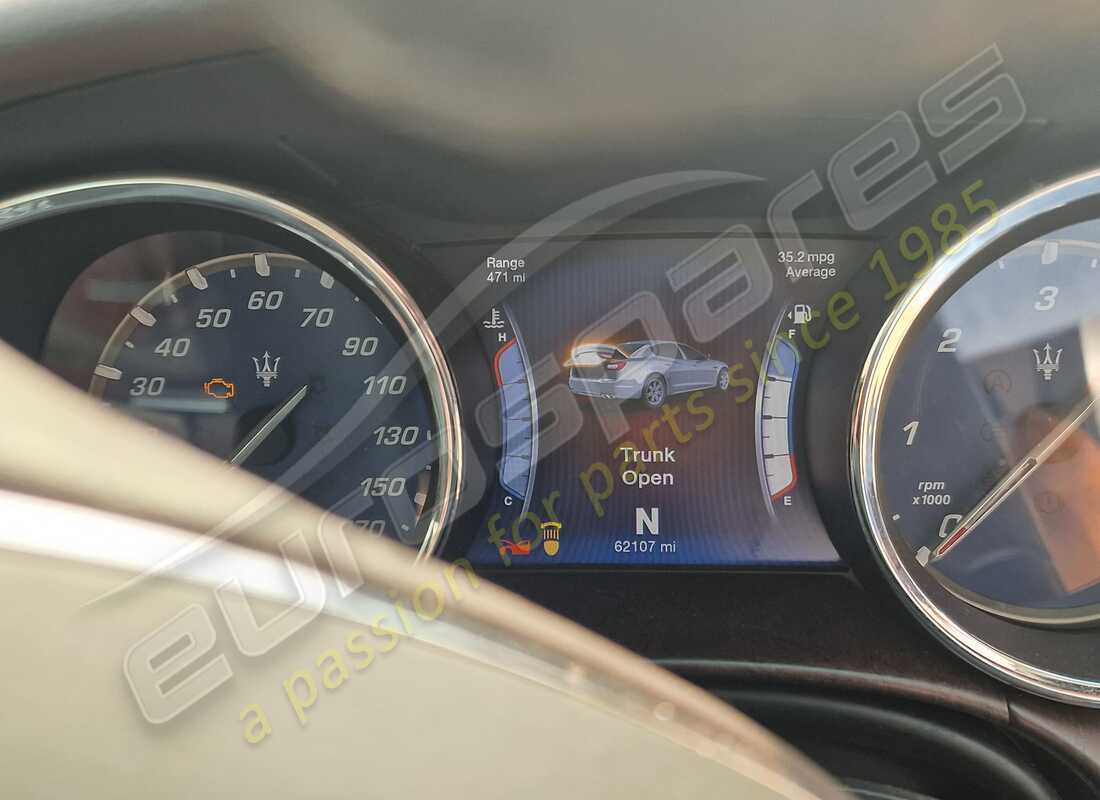 maserati qtp. v6 3.0 tds 275bhp 2014 con 62,107 miles, preparándose para desmantelar #18