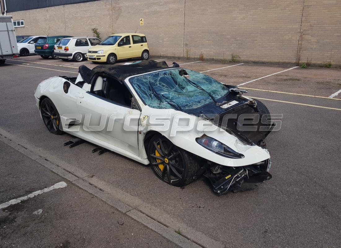 ferrari f430 scuderia spider 16m (rhd) con 18,577 miles, preparándose para desmantelar #7