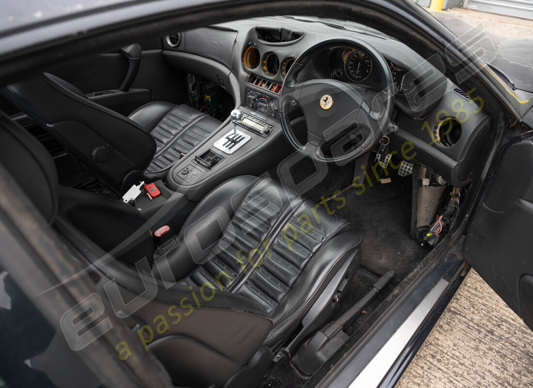 ferrari 550 maranello con 122523, preparándose para desmantelar #9