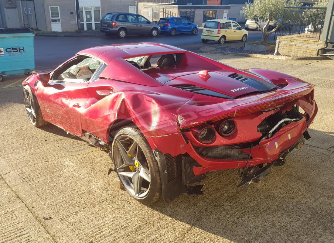 ferrari f8 spider con 940 millas, preparándose para el desmantelamiento #4
