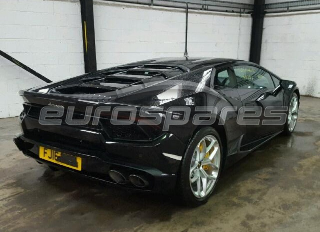 lamborghini lp580-2 coupe (2016) con 1,411 miles, preparándose para desmantelar #3