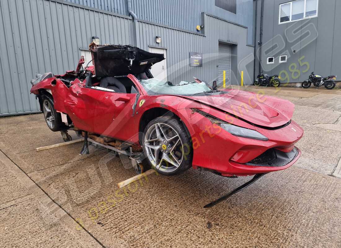 ferrari f8 tributo con 1,820 miles, preparándose para desmantelar #7