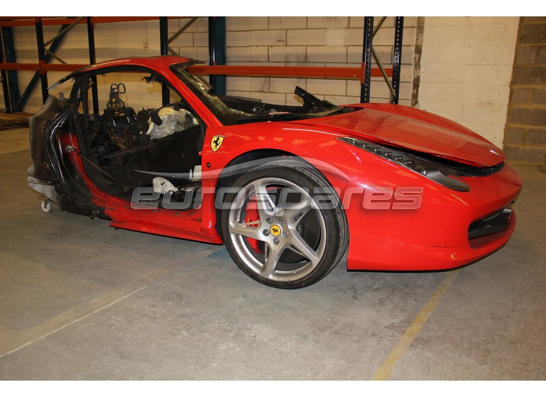 ferrari 458 italia (europe) con 6,000 kilómetros, en preparación para desmantelamiento #3