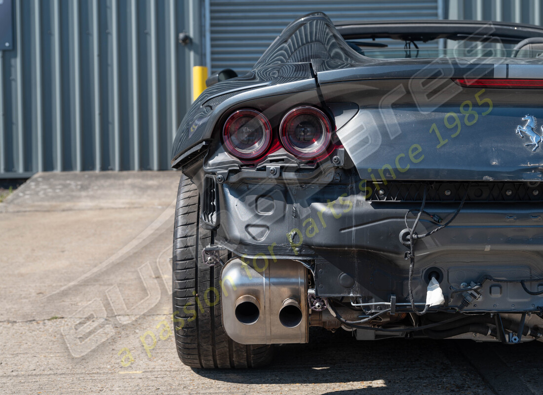 ferrari 812 gts con 620 millas, preparándose para el desmantelamiento de #22