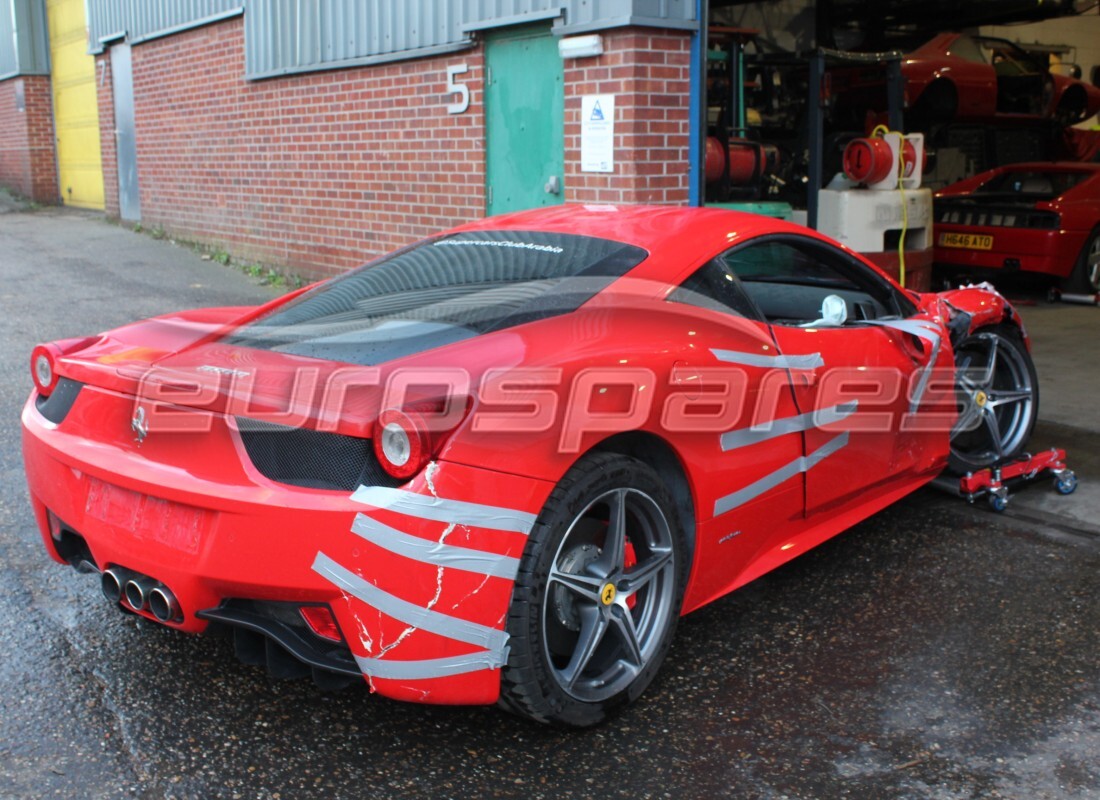 ferrari 458 italia (europe) con 42,651 kilómetros, en preparación para desmantelamiento #4