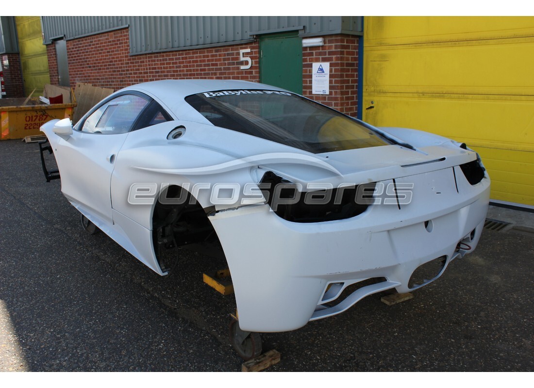 ferrari 458 challenge con desconocido, preparándose para desmantelar #4