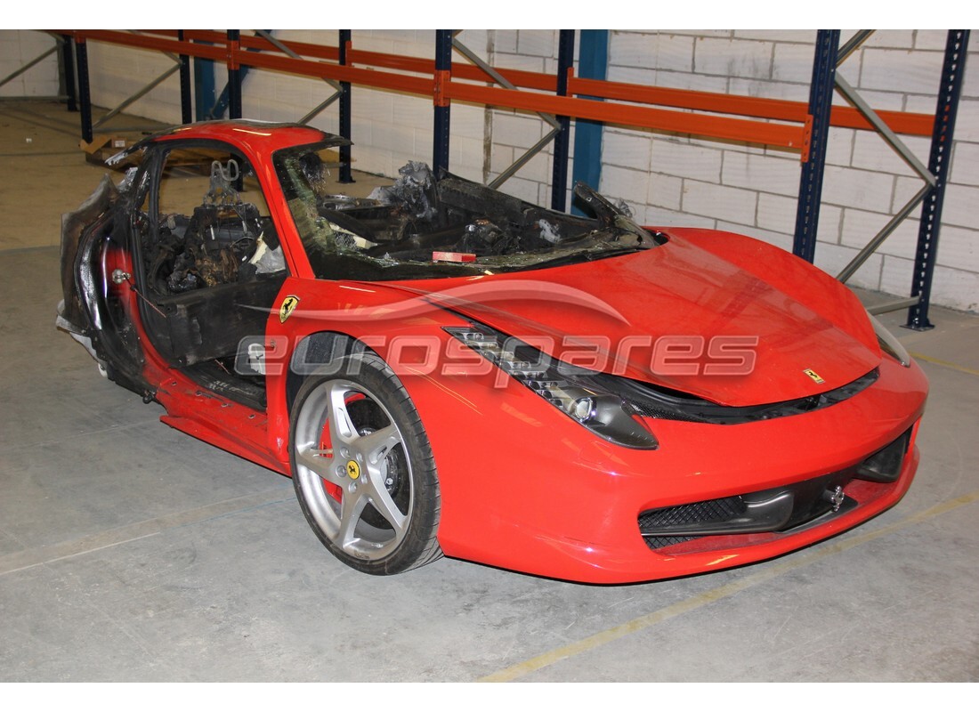 ferrari 458 italia (europe) con 6,000 kilómetros, en preparación para desmantelamiento #4
