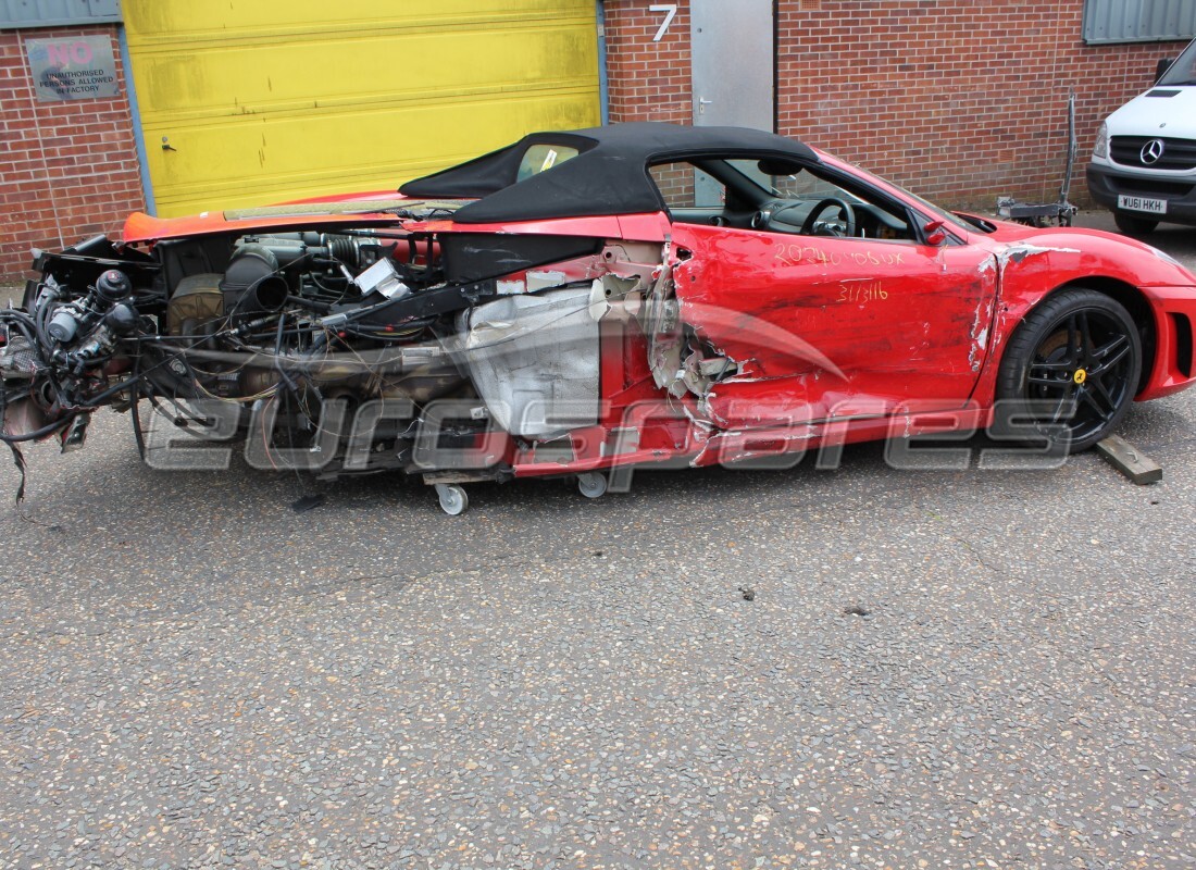 ferrari f430 spider (europe) con 15,744 miles, preparándose para desmantelar #3