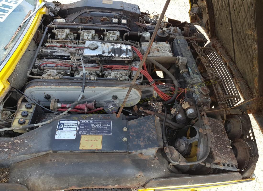 lamborghini espada con 63,018 miles, preparándose para desmantelar #14