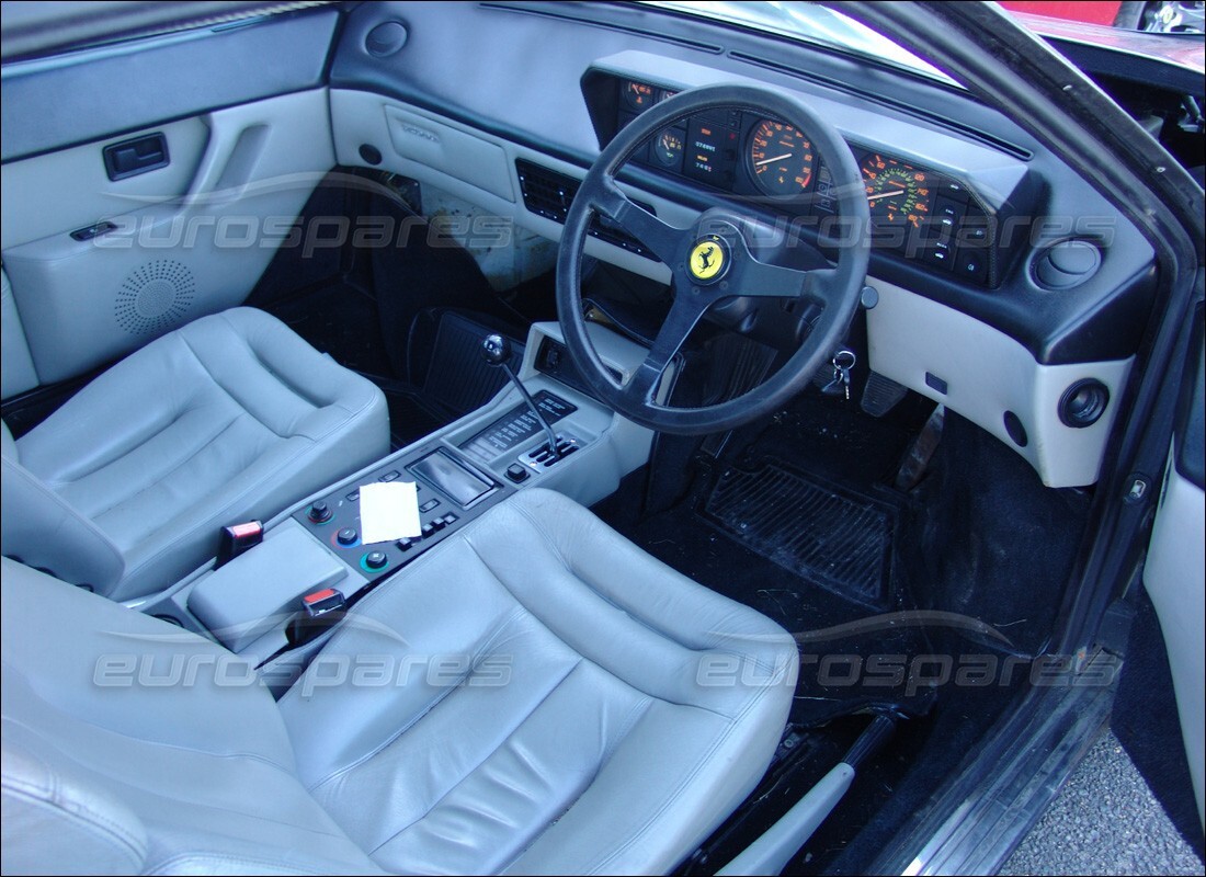 ferrari mondial 3.2 qv (1987) con 74,889 miles, preparándose para desmantelar #7