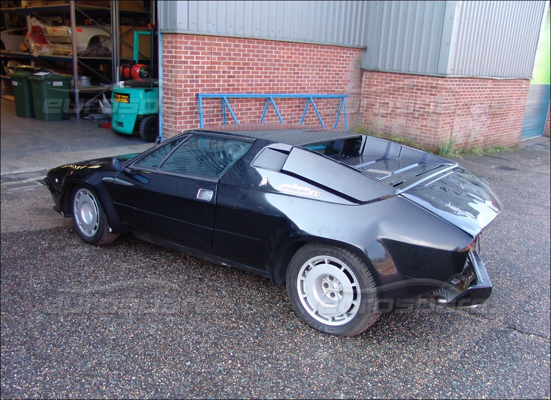 lamborghini jalpa 3.5 (1984) con 44,773 kilómetros, en preparación para desmantelamiento #9