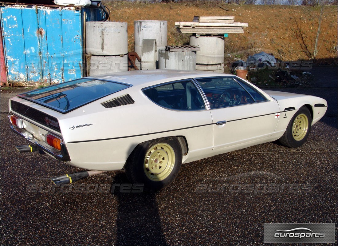 lamborghini espada con 21,064 miles, preparándose para desmantelar #6