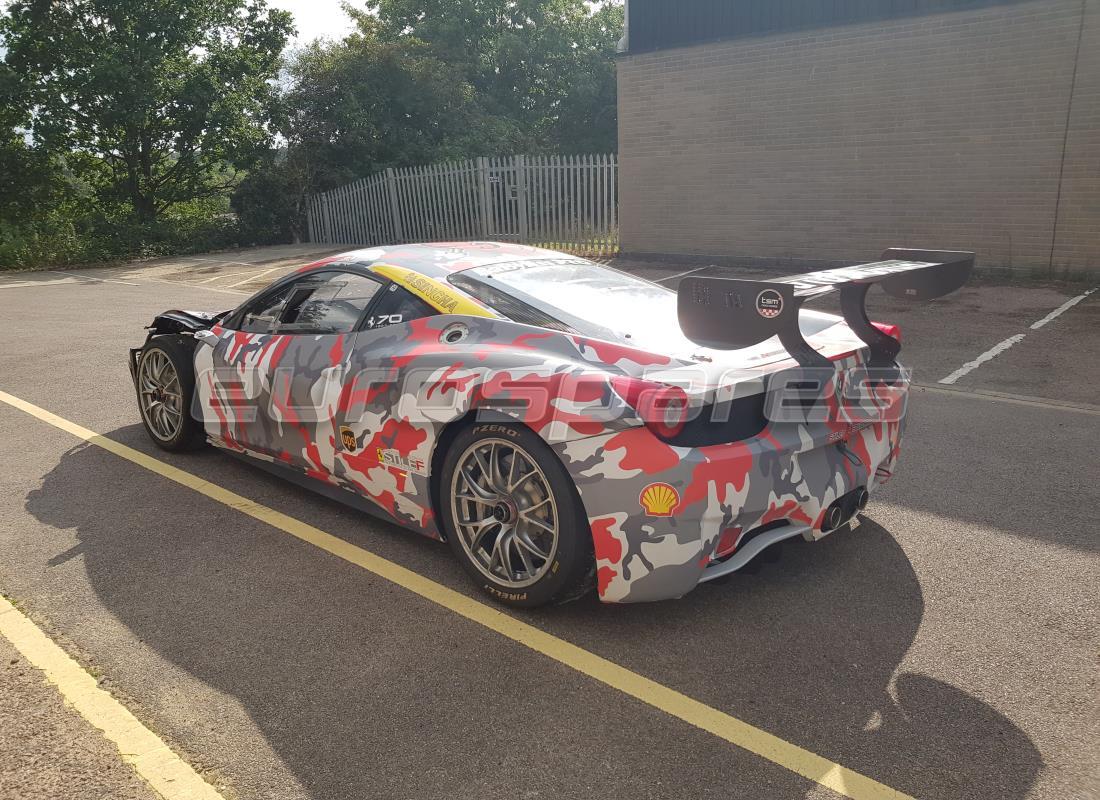 ferrari 458 challenge con desconocido, preparándose para desmantelar #3