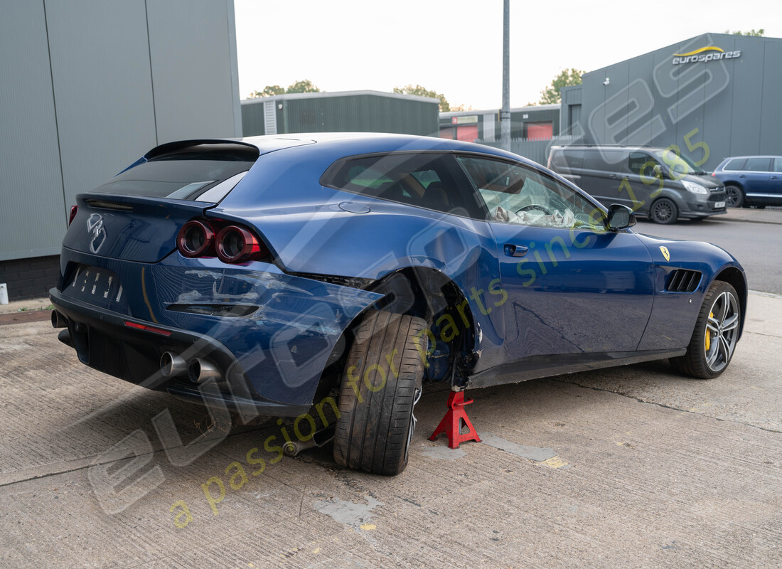 ferrari gtc4 lusso (rhd) con tbc, preparándose para el desmantelamiento #5