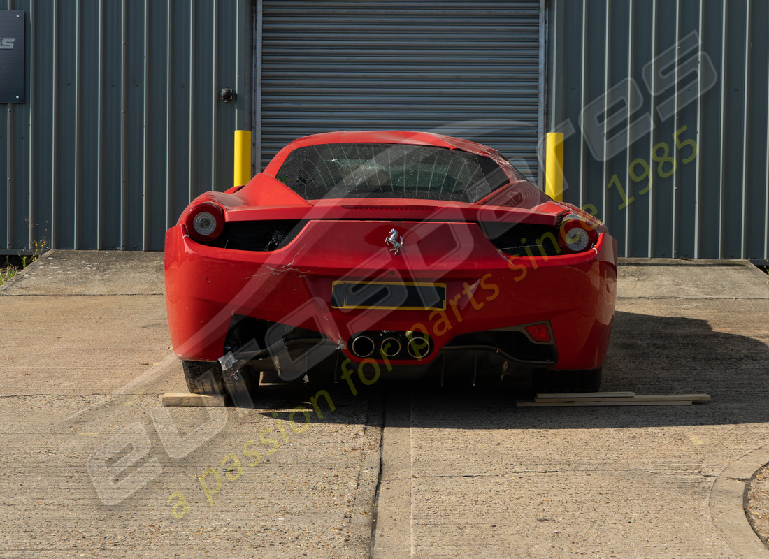 ferrari 458 italia (rhd) con menos de 20k tbc, en preparación para el desmantelamiento #4