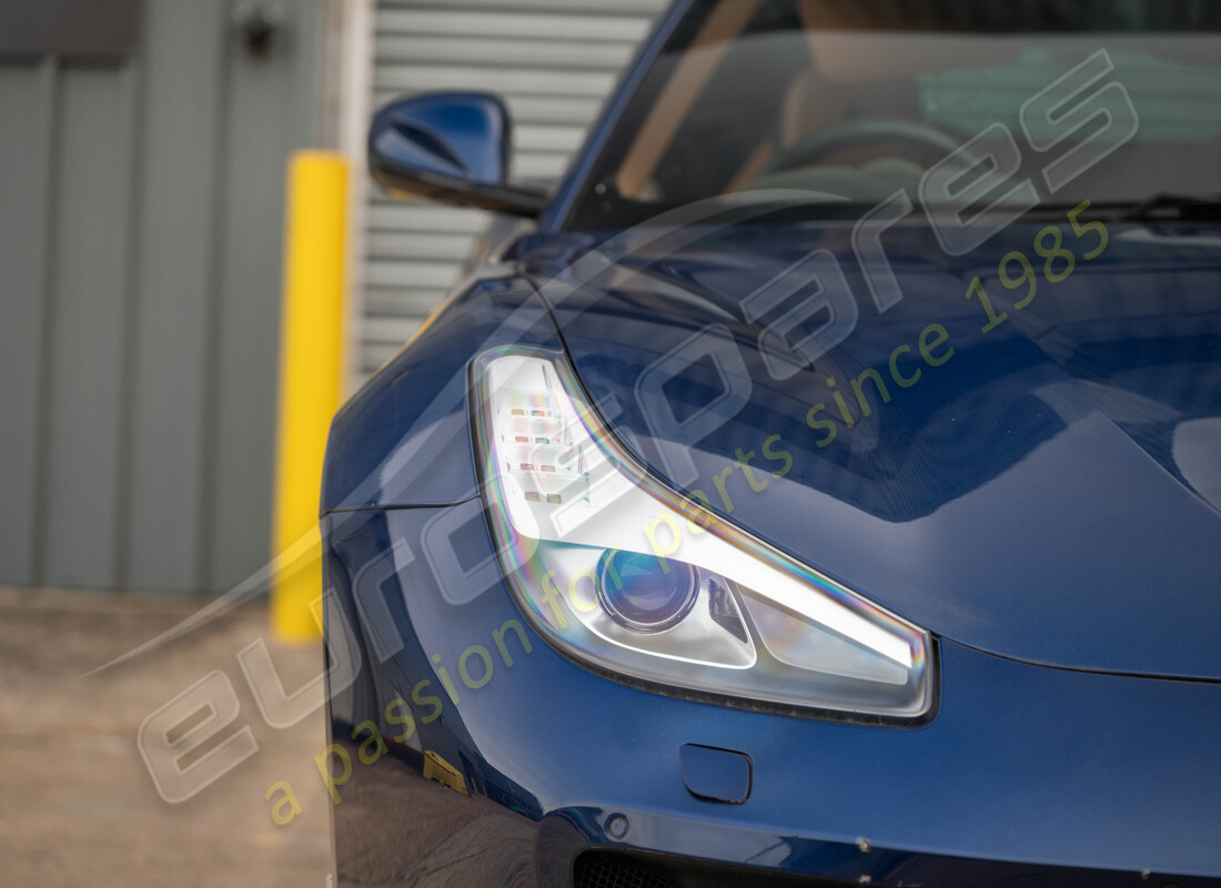 ferrari gtc4 lusso (rhd) con tbc, preparándose para el desmantelamiento #23