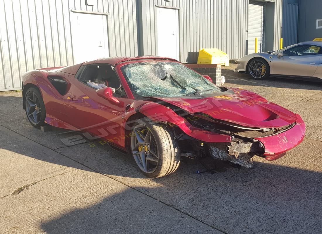 ferrari f8 spider con 940 millas, preparándose para el desmantelamiento #8