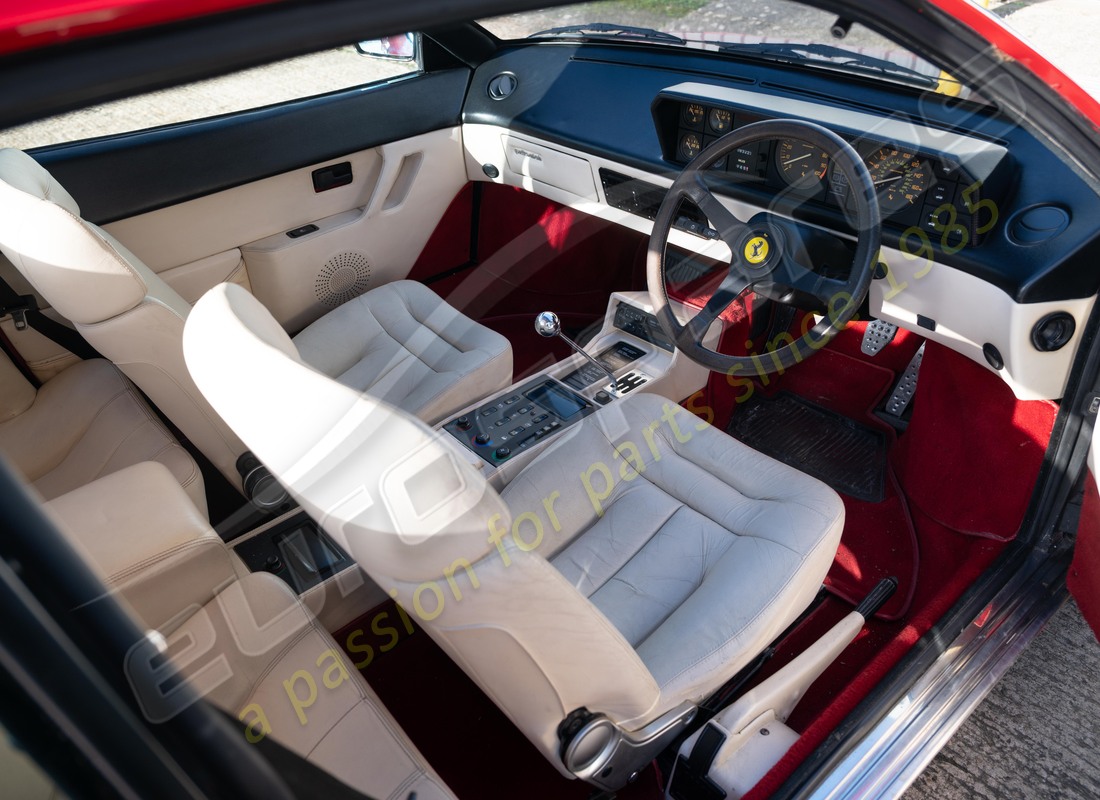 ferrari mondial 3.2 qv (1987) con 83223, preparándose para desmantelar #9