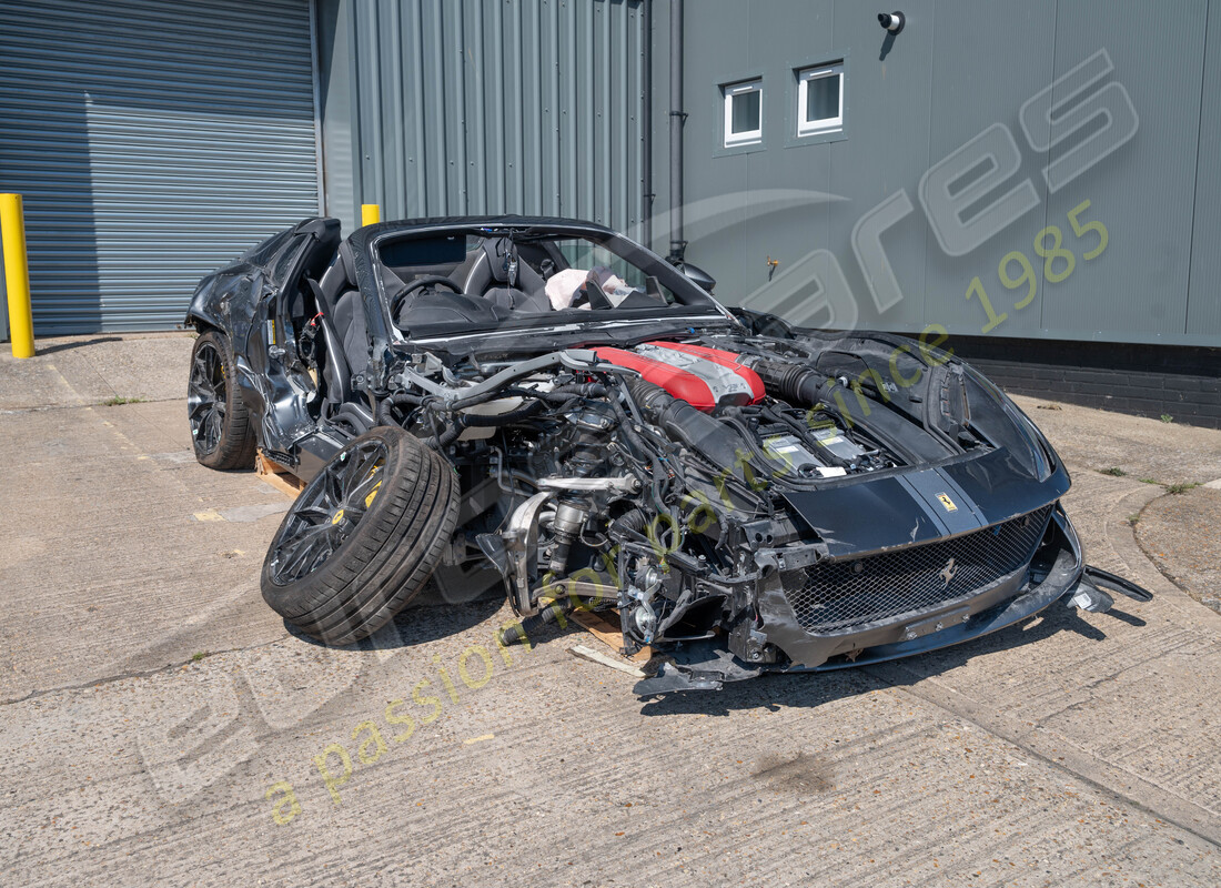 ferrari 812 gts con 620 millas, preparándose para el desmantelamiento de #7