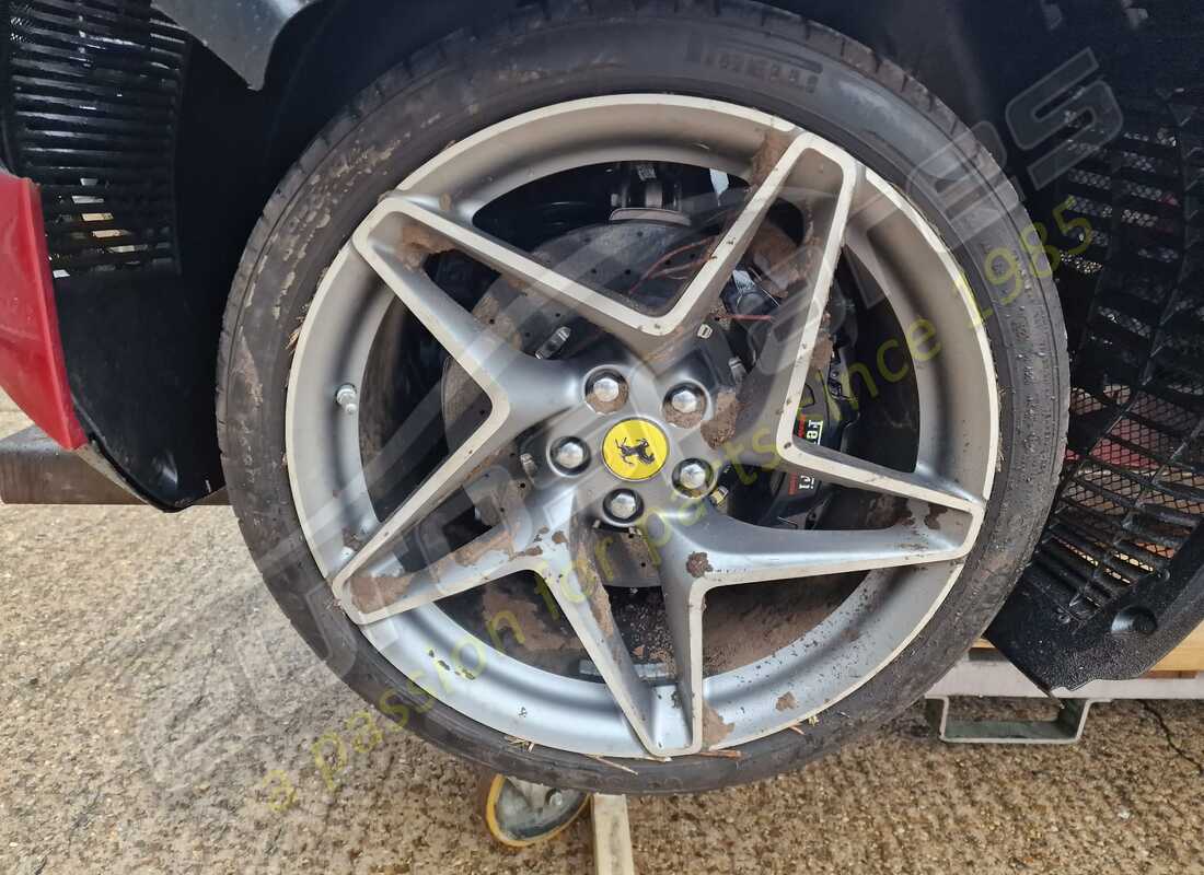 ferrari f8 tributo con 1,820 miles, preparándose para desmantelar #16