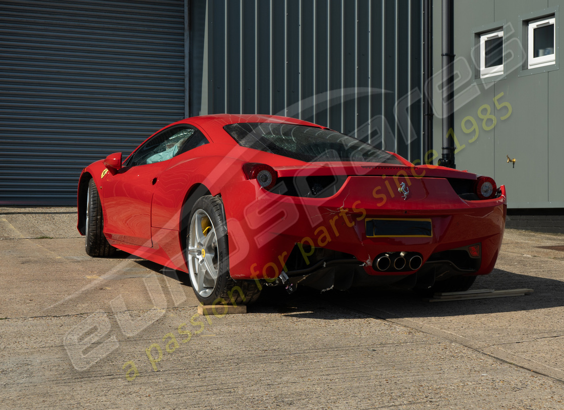 ferrari 458 italia (rhd) con menos de 20k tbc, en preparación para el desmantelamiento #3