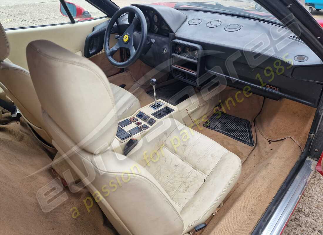 ferrari 328 (1985) con 28,673 kilómetros, en preparación para desmantelamiento #10