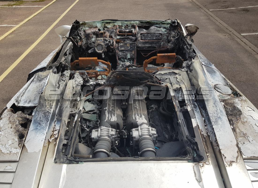 lamborghini gallardo coupe (2006) con desconocido, preparándose para desmantelar #9