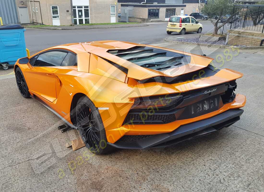 lamborghini lp740-4 s coupe (2018) con 11,442 miles, preparándose para desmantelar #3