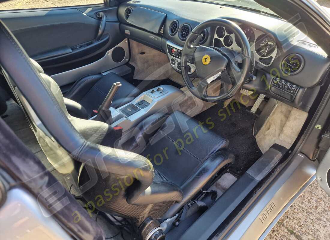 ferrari 360 spider con 24,759 miles, preparándose para desmantelar #9