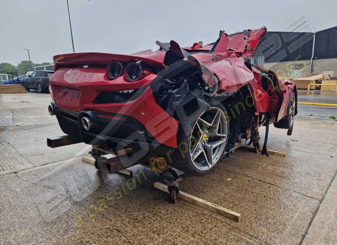 ferrari f8 tributo con 1,820 miles, preparándose para desmantelar #5