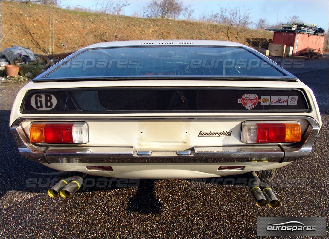 lamborghini espada con 21,064 miles, preparándose para desmantelar #3
