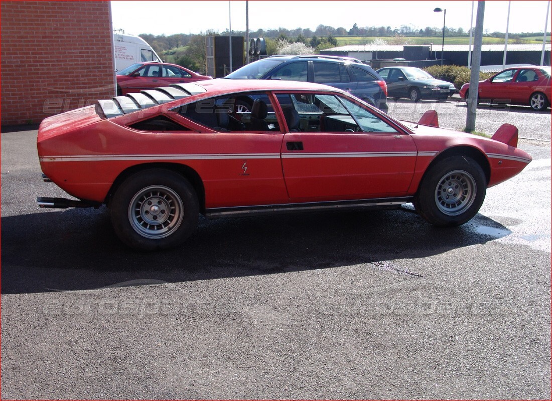 lamborghini urraco p250 / p250s con n/a, preparándose para el desmantelamiento #9