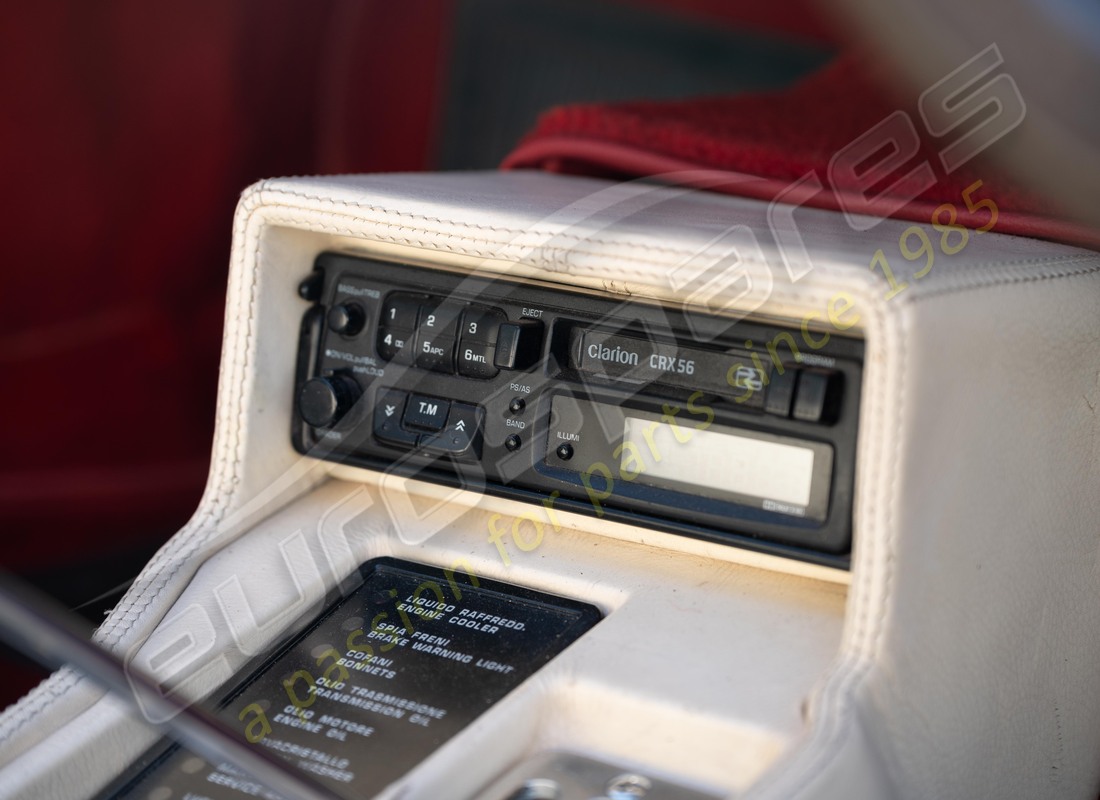 ferrari mondial 3.2 qv (1987) con 83223, preparándose para desmantelar #16