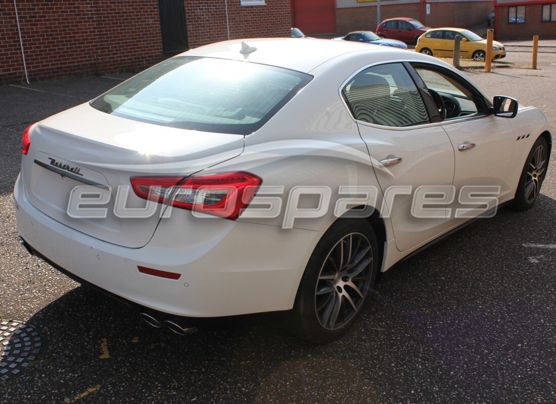 maserati ghibli (2014) con 6,087 miles, preparándose para desmantelar #3