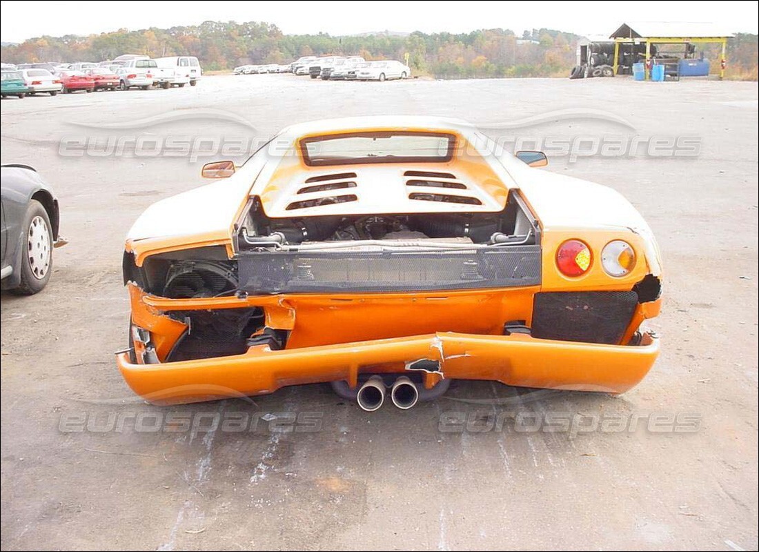 lamborghini diablo 6.0 (2001) con 4,000 miles, preparándose para desmantelar #7