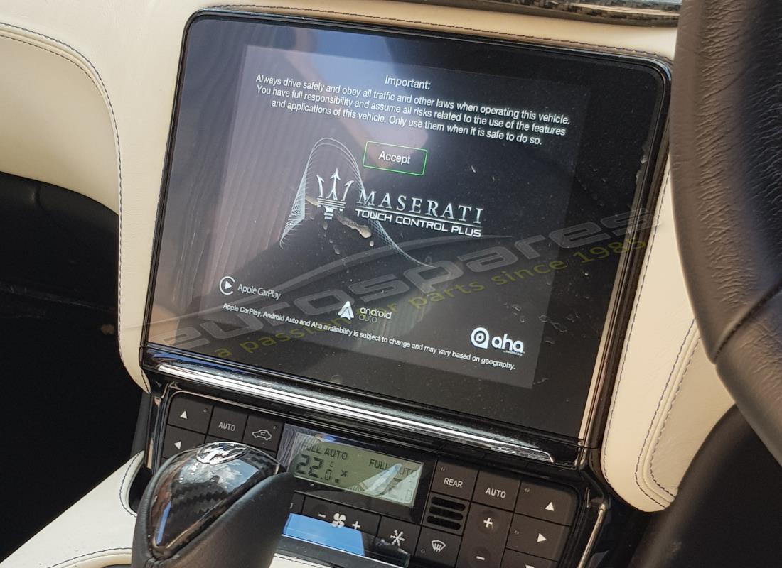 maserati granturismo s (2018) con 3,326 miles, preparándose para desmantelar #12