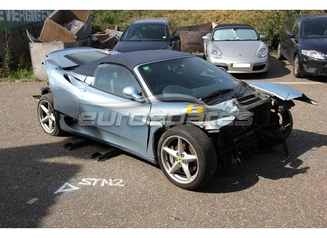 ferrari 360 spider con 57,000 miles, preparándose para desmantelar #7